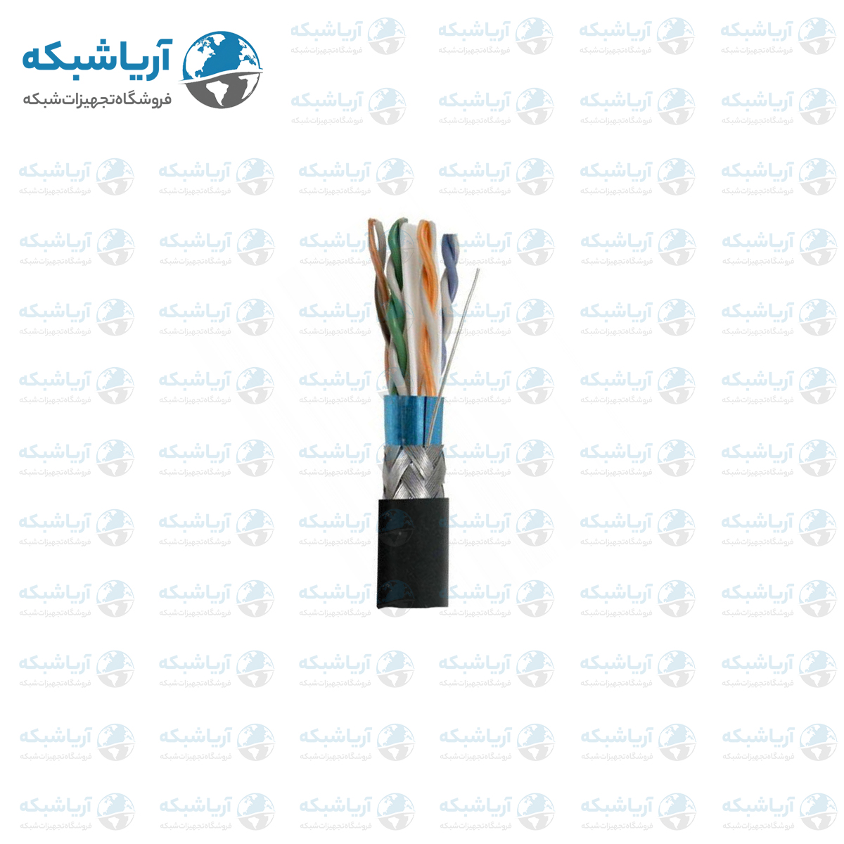 خرید کابل شبکه لگراند Cat6 SFTP Outdoor PVC + PE حلقه 305 تست پرمننت
